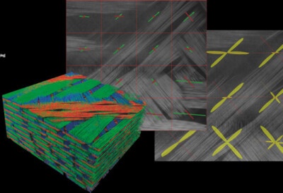 Fiber Analysis Patterns Fiber analysis - Fiber texture - industrial CT - VCxray Inspection Services